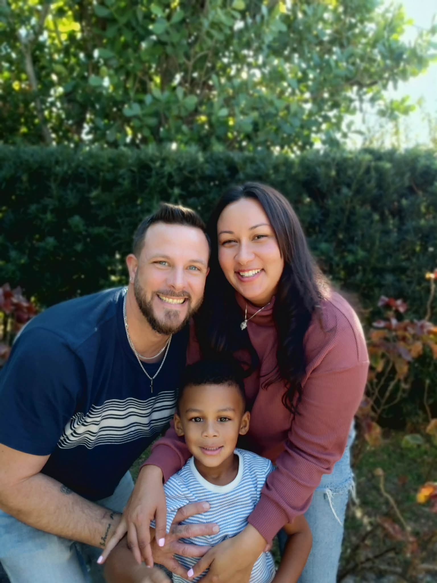 Matthew Johnson and family